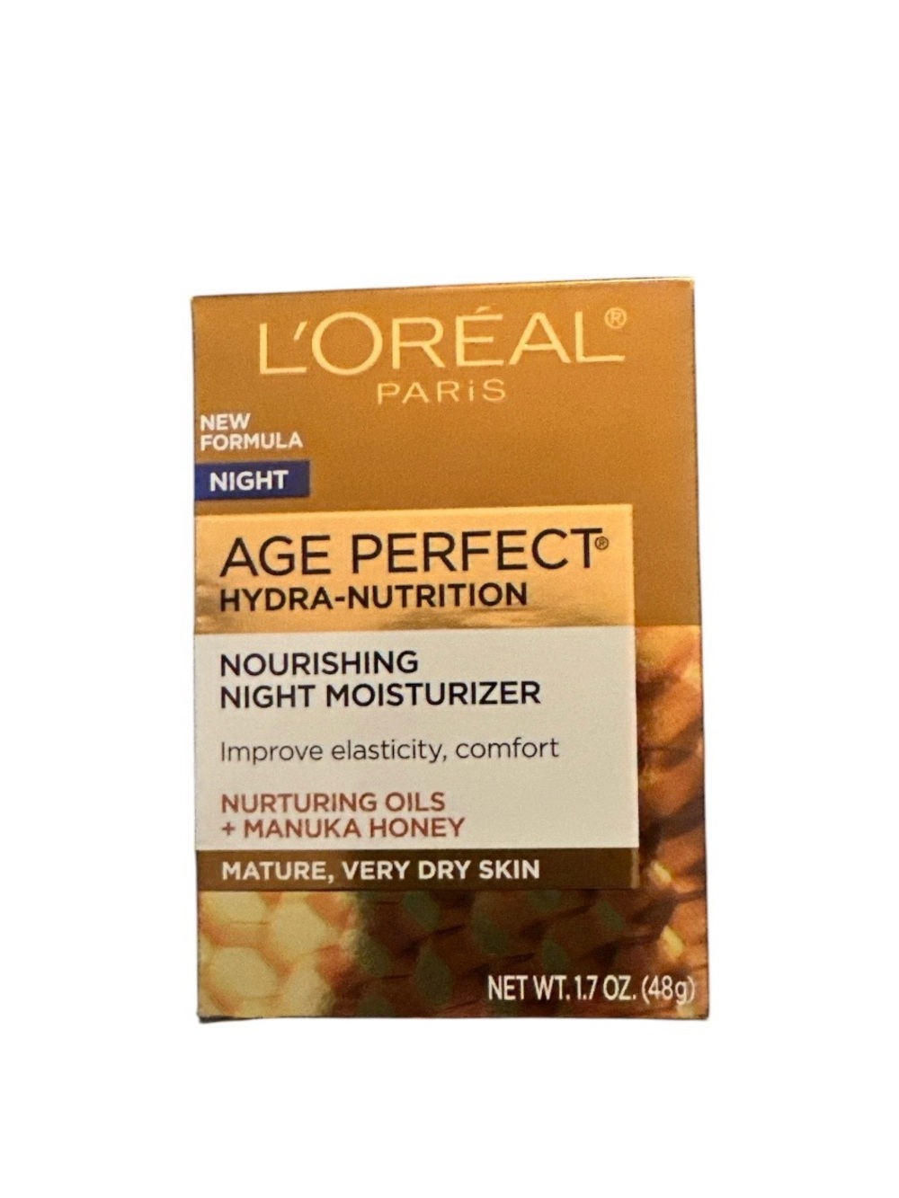 Age Perfect Hydra-Nutrition Nourishing Night Moisturizer - Gold